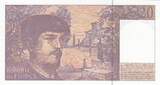 France  20 Francs - Debussy - 1997 - Serial W.060 UNC