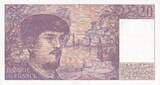 France  20 Francs - Debussy - 1983 - Serial K.010 XF