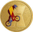 French Mint 2023 Medallion X - Alphabet Sports - Paris 2024 UNC