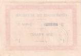 France 1916 1 Franc - Company of Béthune - 01-03-1916 - Serial 3 XF