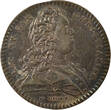 France 1 token Town Hall of Paris, Louis XV - Silver Token - 1725 XF