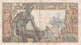 France 1943 1000 Francs Goddess Demeter - 27-05-1943 - Serial B.5920 VF