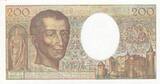 France  200 Francs - Montesquieu - 1990 - Serial N.084 - F.70.10a AU