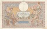 France 1934 100 Francs Luc Olivier Merson - 08-11-1934 - Serial B.46214 VF