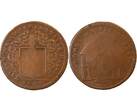 France 1 token Maire DAngers, Mathieu Renou  Jeton Cuivre 1689 VG+
