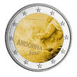 2024 2 euros 2024 - 100 years of Skiing in Andorra UNC