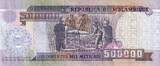 2003 500000 Meticais Bank of Mozambique - Workers - 16-06-2003 - Series HA UNC