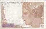 France 1938 300 Francs Ceres - 06-10-1938 - Serial D. VF
