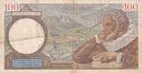 France 1940 100 Francs Sully - 22-02-1940 - Serial Q.7609 VF