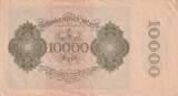 Germany 1922 10000 mark - Portrait by Albrecht Dürer - Reichsbanknote - Serial 6k XF