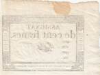 France  100 Francs - 18 Nivose An III - (07.01.1795) - Sign. Le Noble - Serial 5519 XF