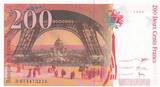 France  200 Francs - Gustave Eiffel - Tour Eiffel - 1999 - Serial D.074 UNC