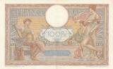 France 1932 100 Francs LOM - large cartridges - 09-06-1932 - Serial H.35535 XF