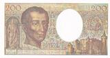 France  200 Francs - Montesquieu - 1992 - Serial A.101 - 898859 UNC