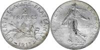 France 2 francs 2 Francs Semeuse - 1915 - Silver -