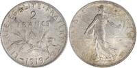 France 2 francs 2 Francs Semeuse - 1919 - Silver -