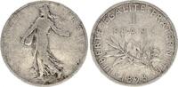 France 1 franc 1 Franc Woman sowing seed - 1898 - F -