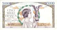 France 5000 francs 5000 Francs Victory - 1938-10-13 - Serial B.51 -