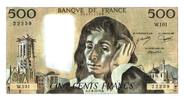 France 500 francs 500 Francs Pascal - 1979-6-7 - W. 101 -