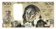 France 500 francs 500 Francs Pascal - 1979-6-7 - Q. 105 -