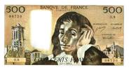 France 500 francs 500 Francs Pascal - 1969-1-2 - O.8 -