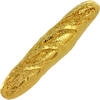 Gabon 1 once Baguette 1 ounce Silver gilded 24k fine gold -