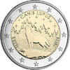Estonia 2 euros 2 Euros Commémo. Estonia 2021 - The Wolf (Canis Lupus) -