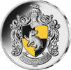French Mint 10 euros Hufflepuff - 10 Euros Colourised Silver 2022 (MDP) - Harry Potter -