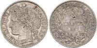 France 2 francs 2 Francs Ceres - 1887 A Paris Silver -