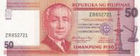 Philippines 50 piso 50 Piso - Sergio Osmena - 2008 - Serial ZR -