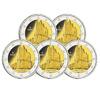 Germany SET 5 X 2 Euros UNC 2023 - Hamburg (5 Workshops) -