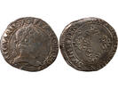 France 1/2 franc HENRI III - 1/2 FRANC WITH FLAT COLLAR 1578 T NANTES -