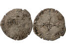 France sol HENRY III - DOUBLE SOL PARISIS, 2nd TYPE P DIJON -