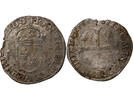 France douzain HENRY III - DOUZAIN WITH TWO H, 1st TYPE - 1576 A PARIS -