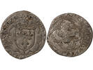 France douzain FRANCIS I - DOUZAIN WITH PLAIN CROSS, 1st TYPE - GRENOBLE -
