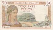 France 50 francs 50 Francs - Ceres - 27-12-1934 - Serial K.133 - P.81 -