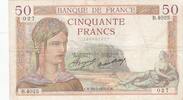 France 50 francs 50 Francs - Ceres - 19-03-1936 - Serial B.4025 -