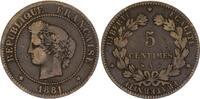 France 5 centimes 5 Centimes Ceres - Third Republic - 1881 A Paris -