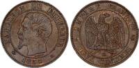 France 2 centimes 2 Centimes Napoleon III - Nude Head - 1854 K Bordeaux -
