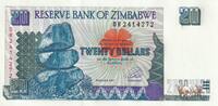 Zimbabwe 20 dollars 20 Dollars - Chiremba - 1997 -