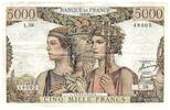 France 5000 francs 5000 Francs Sea and Countryside - 05-04-1951 - Serial L.58 - F.48.04 -
