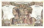 France 5000 francs 5000 Francs Sea and Countryside - 05-04-1951 - Serial B.65 - F.48.04 -