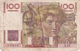 France 100 francs 100 Francs - Young farmer - 31-05-1946 - Serial X.53 -