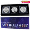 Set ASTROLOGY Libra - Scorpio - Sagittarius - including 3 bullions 1 ounce - Emonnaies Exclusive. -