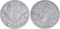 France 2 francs 2 Francs Etat Francais - 1943B Beaumont-le-Roger -