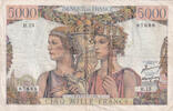 France 5000 francs 5000 Francs Sea and Countryside - 10-03-1949 - Serial H.15 - F.48.01 -