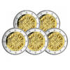 Germany Coin Germany LOT 5 X 2 Euros Commemoration. UNC 2023 - 1275 years of Charlemagne (5 Workshops) -