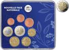 French Mint euros New National Face - Miniset BU 2022 (MDP) -