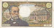 France 5 francs 5 Francs Pasteur - 05-05-1967 - Serial Z.61 -