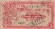 Macao 20 avos 20 Avos, Arms - 1944 -